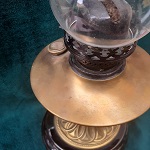 Lampa de petrol din alama