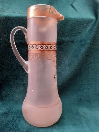 Canceu vin din sticla stil Art-deco (1910-15)