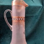 Canceu vin din sticla stil Art-deco (1910-15)